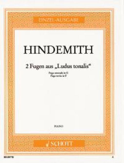 Hovedbilde Paul Hindemith - Ludus tonalis
