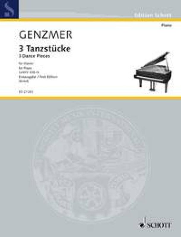 Harald Genzmer - 3 Dance Pieces GeWV 438-N