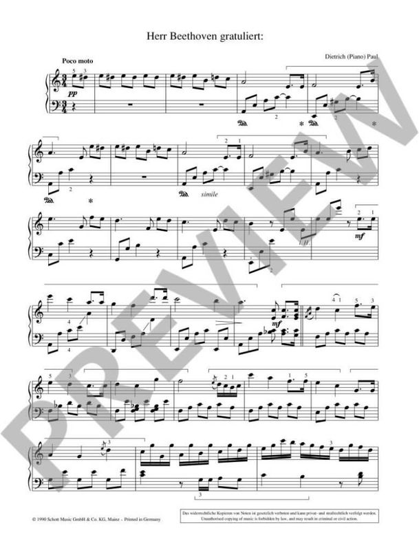 Ludwig van Beethoven - Happy Birthday Dear Eliza