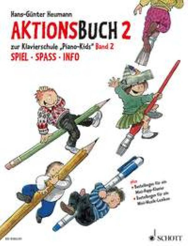 Hans-Günter Heumann - Piano Kids 2 Schule + Aktionsbuc