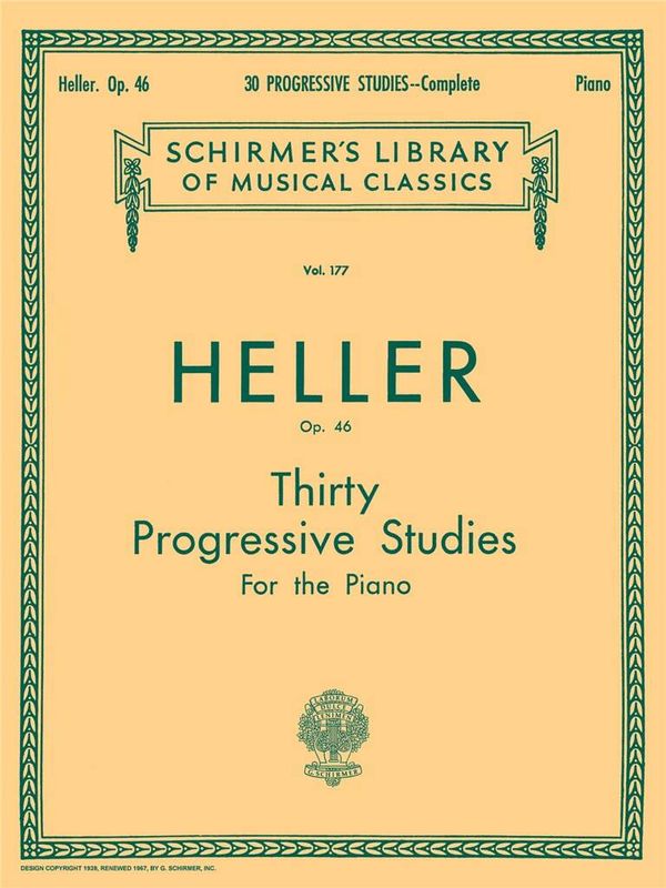 Stephen Heller - 30 Progressive Studies, Op. 46 (Complete)