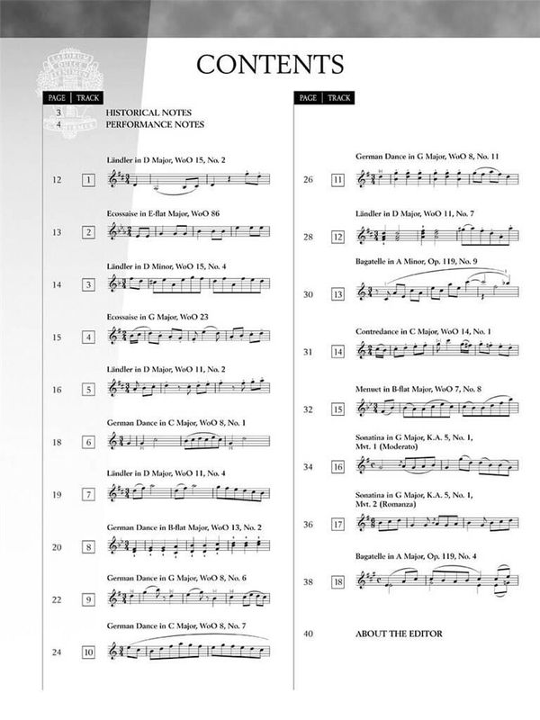 Ludwig van Beethoven - Selected Works For Piano