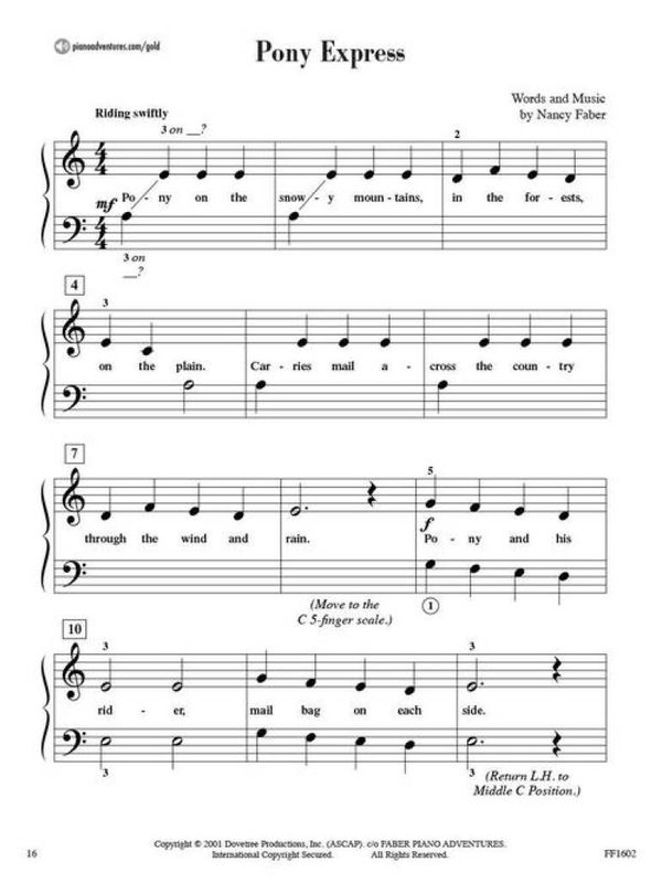 Piano Adventures Gold Star Performance Primer 