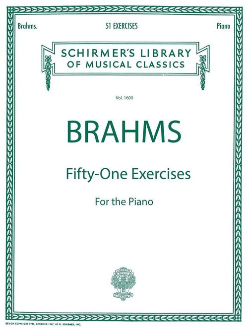 Hovedbilde Johannes Brahms - 51 Exercises