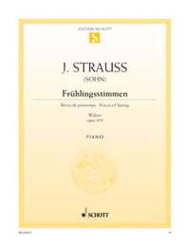 Johann Strauss Jr. - Fruhlingsstimmen Opus 410