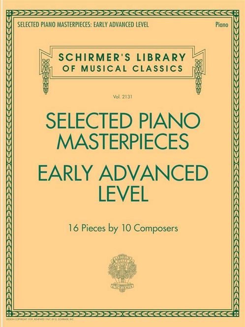 Hovedbilde Selected Piano Masterpieces - Early Advanced ...