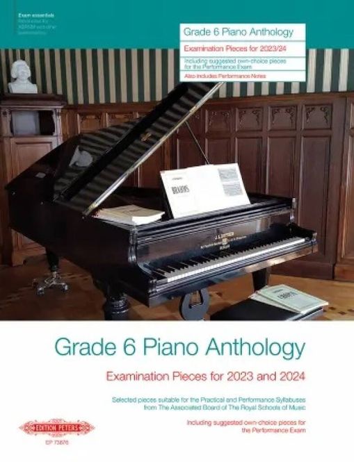 Hovedbilde Grade 6 Piano Anthology 2023-2024