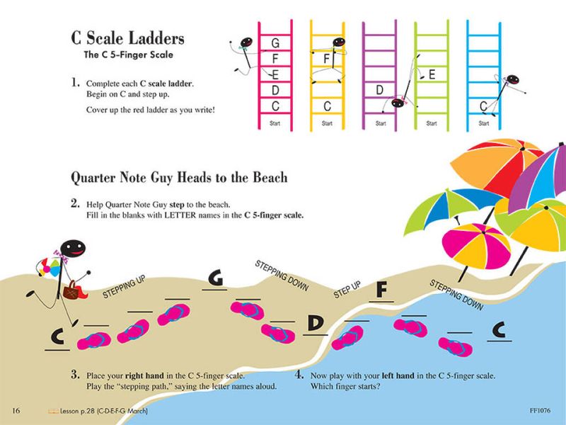 Piano Adventures Theory Book Primer Level