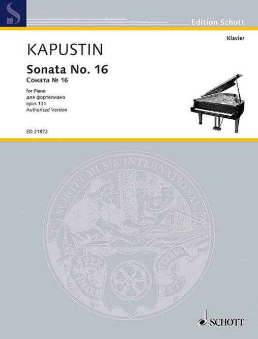 Hovedbilde Nikolai Kapustin - Sonata No. 16 op. 131