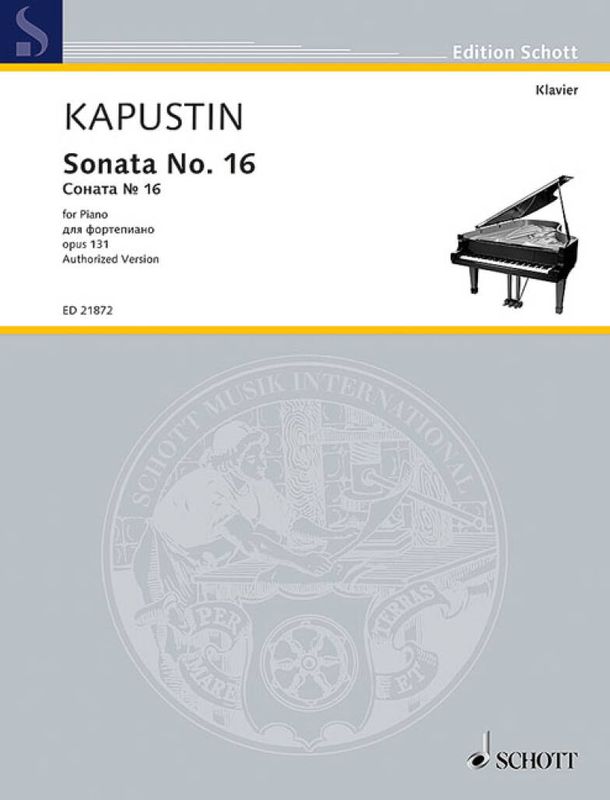 Nikolai Kapustin - Sonata No. 16 op. 131