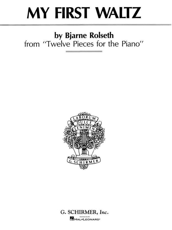 Bjarne Rolseth - My First Waltz, Op. 40, No. 1