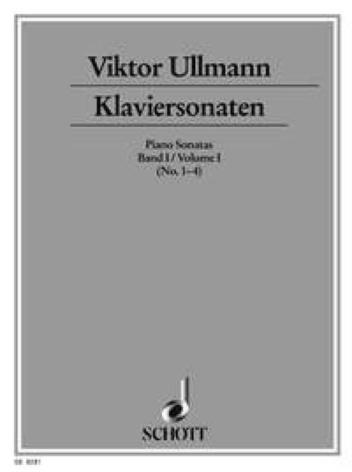 Hovedbilde Viktor Ullmann - Piano Sonatas Band 1