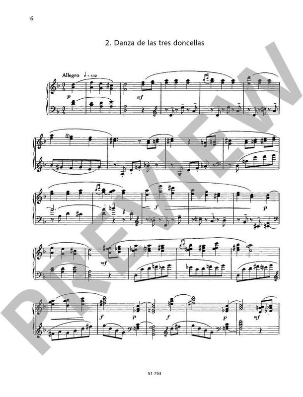 Joaquín Rodrigo - Spanish Nights for Piano