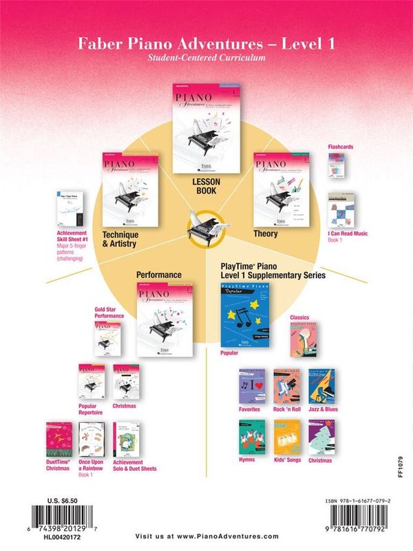 Piano Adventures Theory Book Level 1