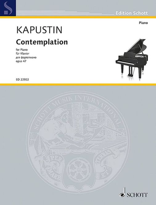 Hovedbilde Nikolai Kapustin - Contemplation Op. 47