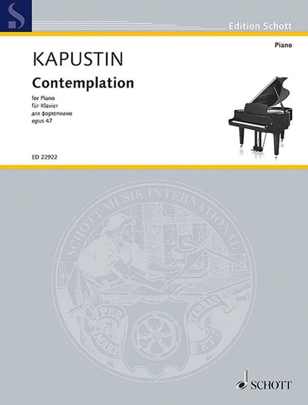 Nikolai Kapustin - Contemplation Op. 47