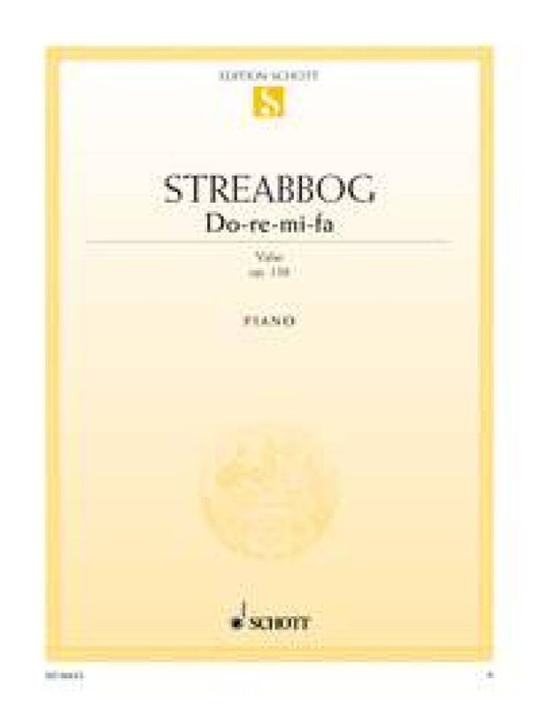 Louis Streabbog - Do-re-mi-fa op. 138