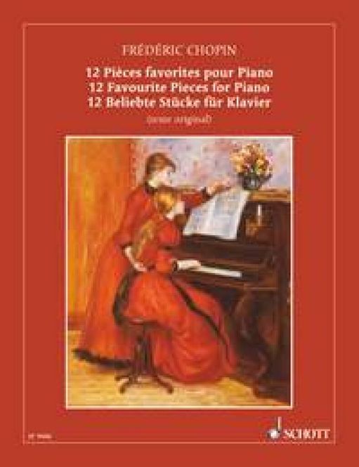 Hovedbilde Frédéric Chopin - 12 favourite pieces