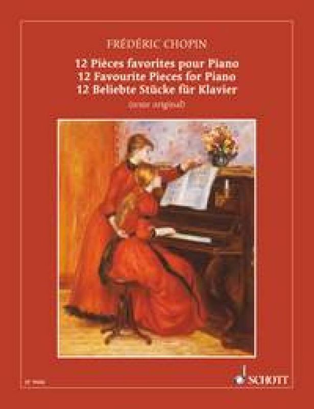 Frédéric Chopin - 12 favourite pieces