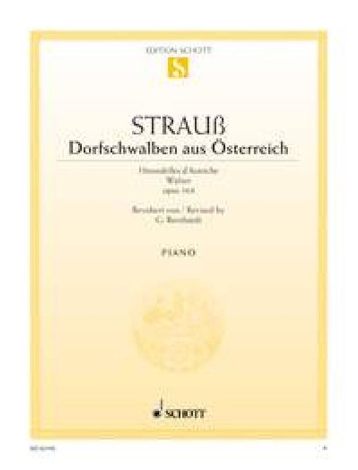Hovedbilde Josef Strauss - Dorfschwalben Aus Osterreich
