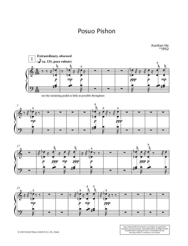 Xuntian He - Posuo Pishon