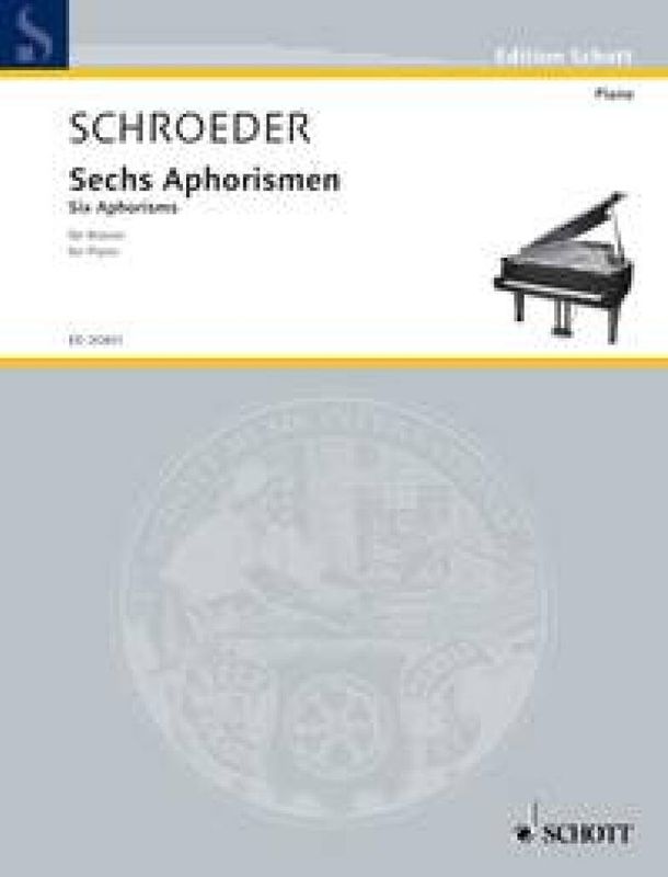 Hermann Schroeder - Six Aphorisms