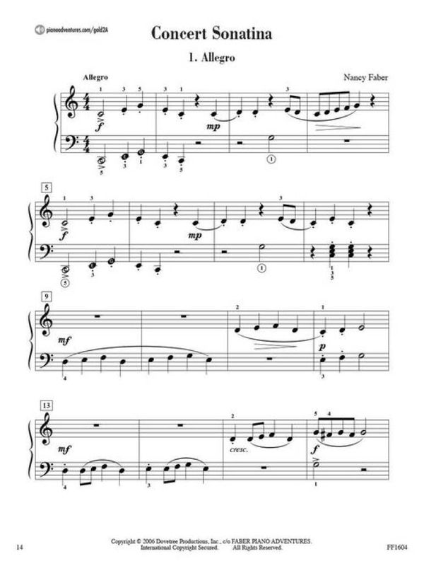 Piano Adventures Gold Star Performance Level 2A