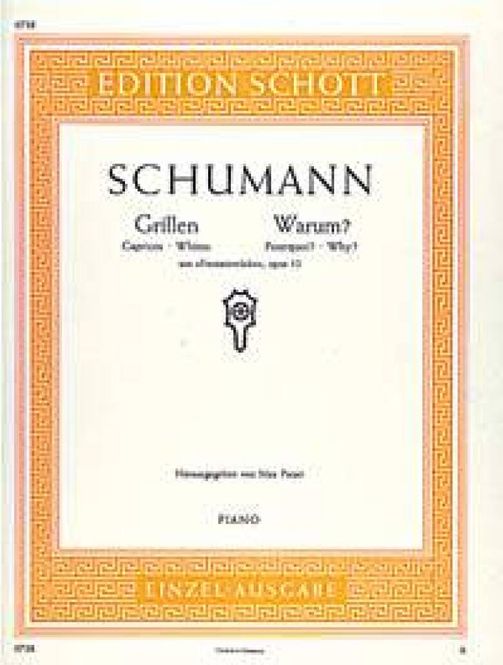 Hovedbilde Robert Schumann - Grillen & Warum Opus 12