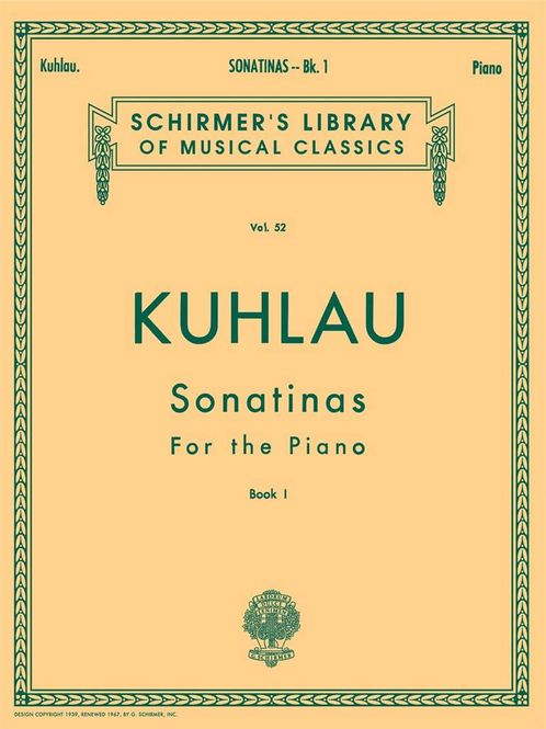 Hovedbilde Friedrich Kuhlau - Sonatinas - Book 1