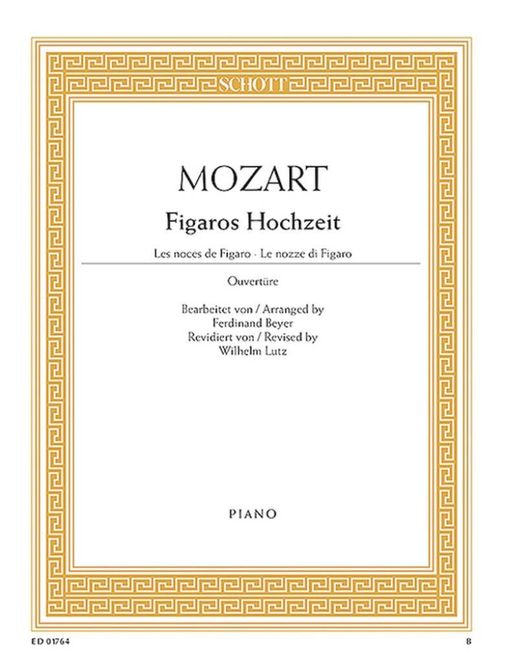 Hovedbilde Wolfgang Amadeus Mozart - Figaros Hochzeit KV 492