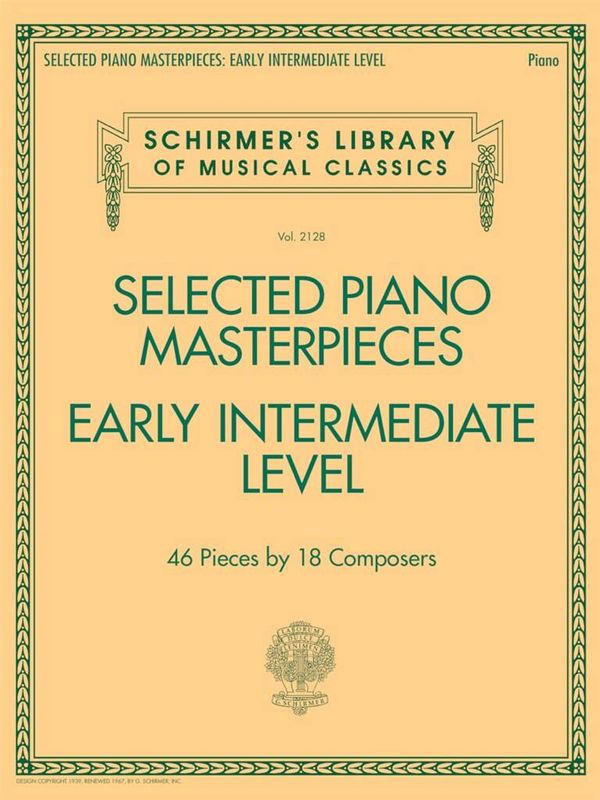 Selected Piano Masterpieces - Early Intermediate