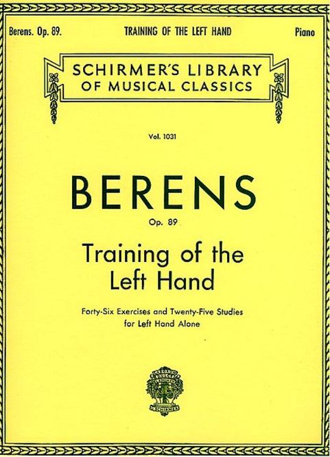 Hovedbilde Hermann Berens - Training of the Left Hand, Op. 89