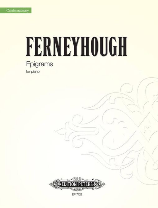Hovedbilde Brian Ferneyhough - Epigrams