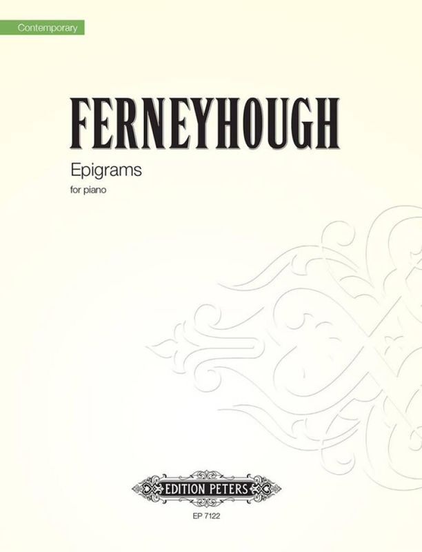 Brian Ferneyhough - Epigrams