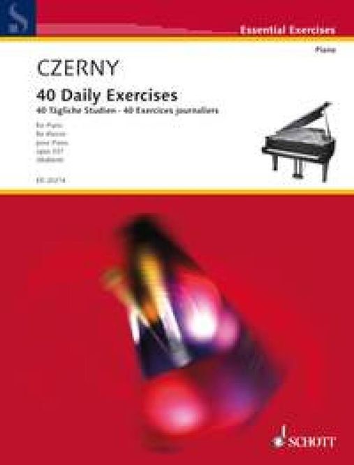 Hovedbilde Carl Czerny - 40 Daily Exercises op. 337