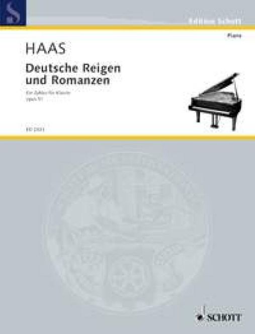 Hovedbilde Josef Haas - Deutsche Reigen und Romanzen op. 51