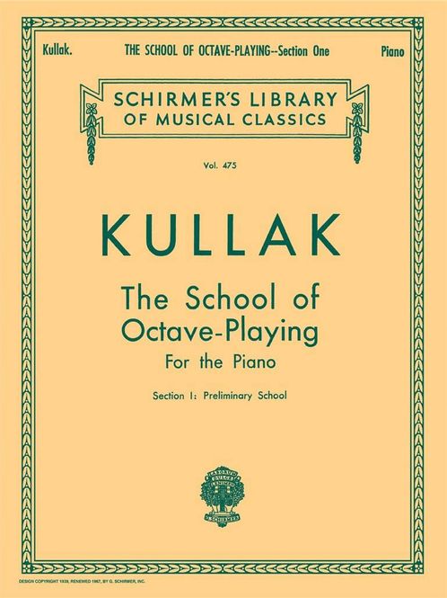 Hovedbilde Theodor Kullak - School of Octave Playing, Op. 48 - Book 1