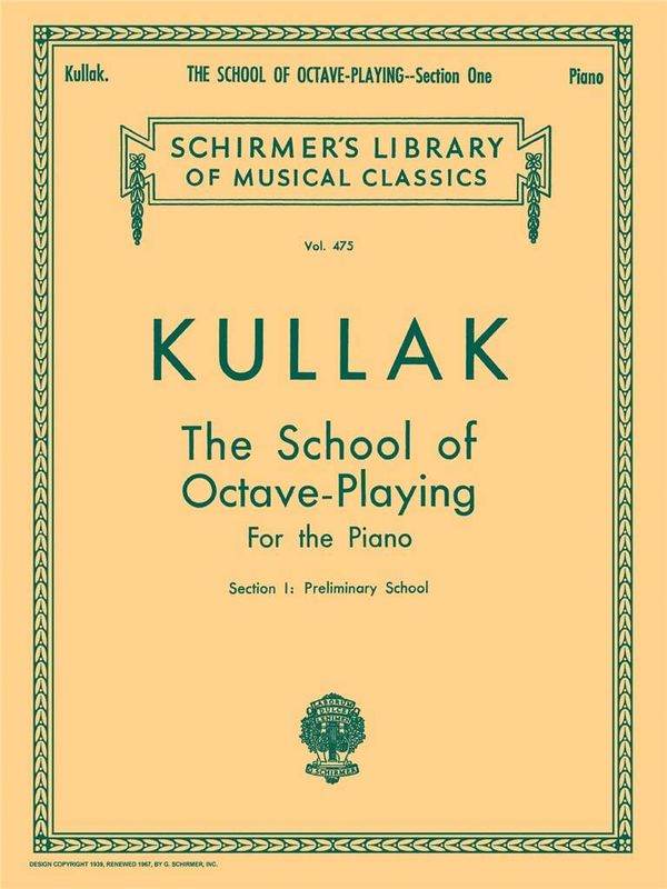 Theodor Kullak - School of Octave Playing, Op. 48 - Book 1