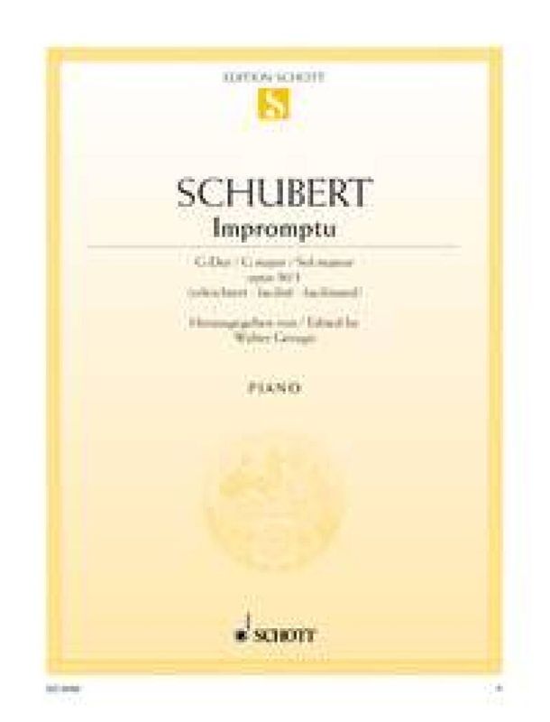 Franz Schubert - Impromptu 3 G Opus 90 D899