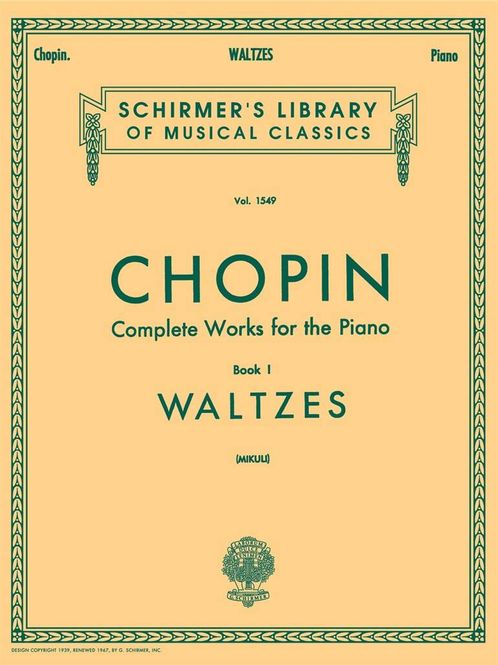 Hovedbilde Frédéric Chopin - Valses