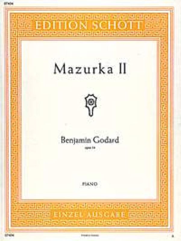 Benjamin Godard - Mazurka 2 B Opus 54
