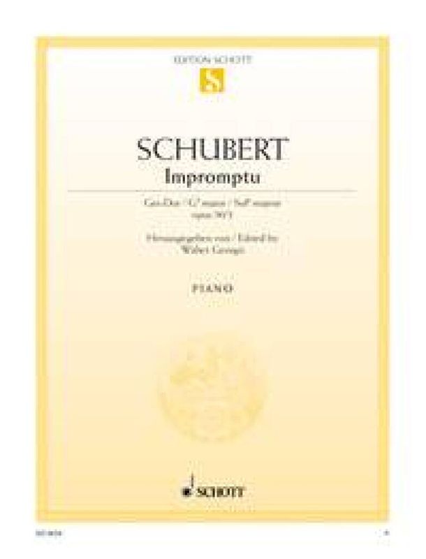 Franz Schubert - Impromptu 3 Ges Opus 90 D899