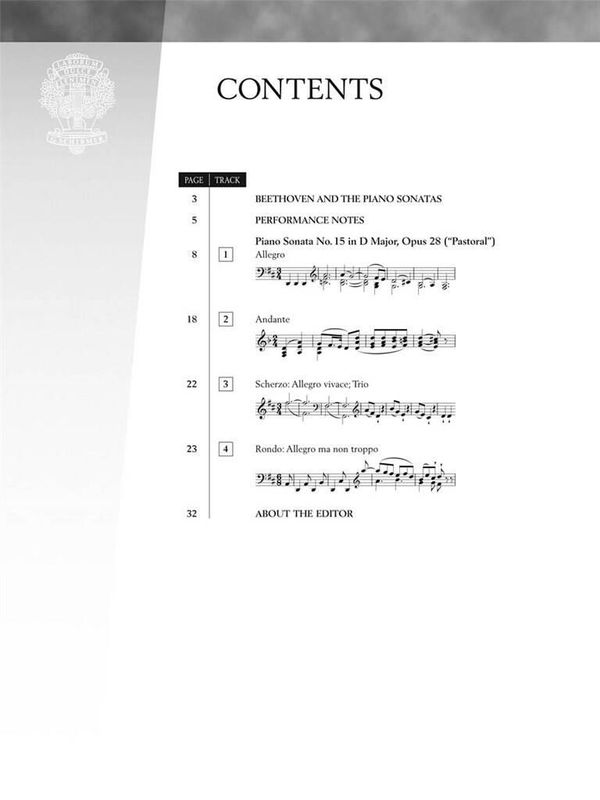 Ludwig van Beethoven - Piano Sonata No.15 In D Op.28 'Pastoral'