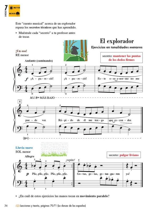 Piano Adventures: Tecnica e Interpretación Nivel 3