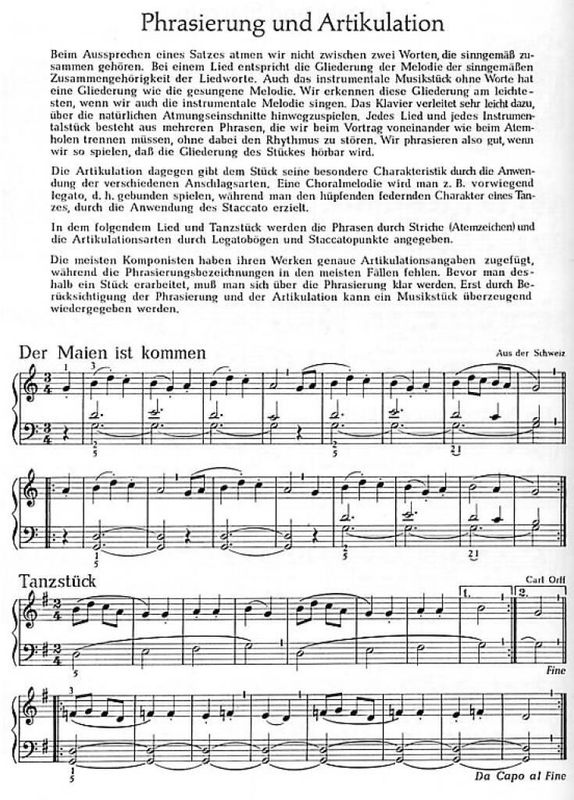 Fritz Emonts - Erstes Klavierspiel 1