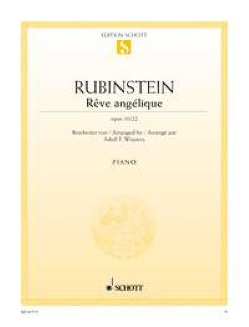 Hovedbilde Anton Rubinstein - Rêve angélique op. 10/22