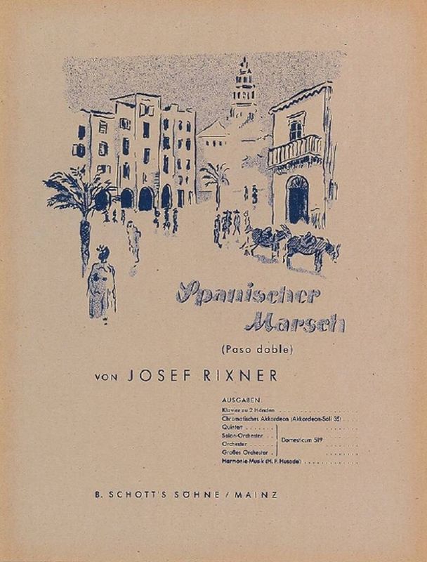 Josef Rixner - Spanish March