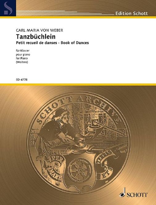 Hovedbilde Gottfried Wolters - Tanzbüchlein für Klavier