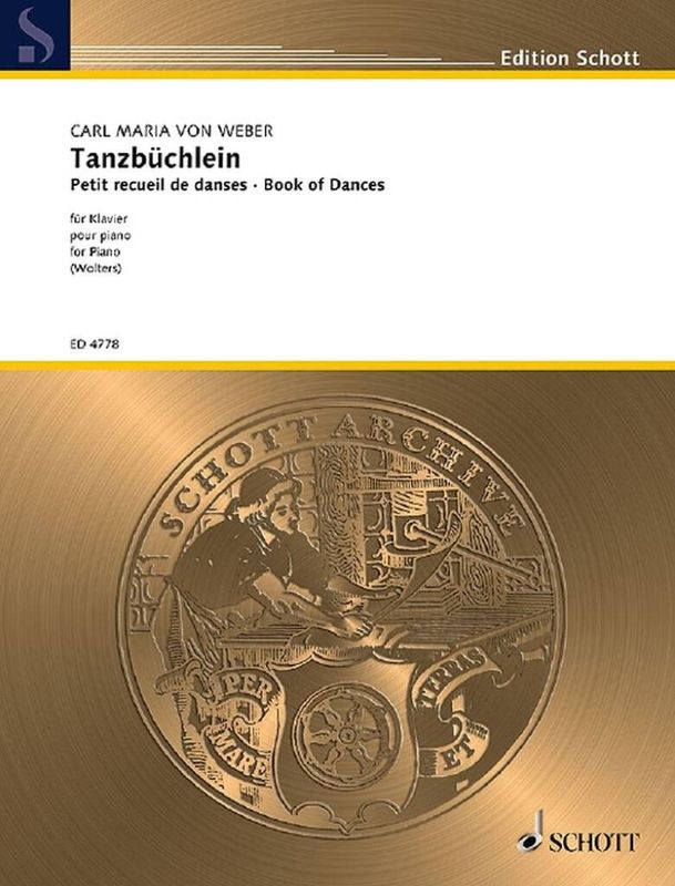 Gottfried Wolters - Tanzbüchlein für Klavier