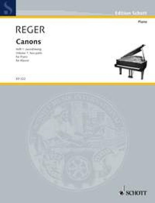 Max Reger - Canons durch alle Dur- und Moll-Tonarten Heft 2